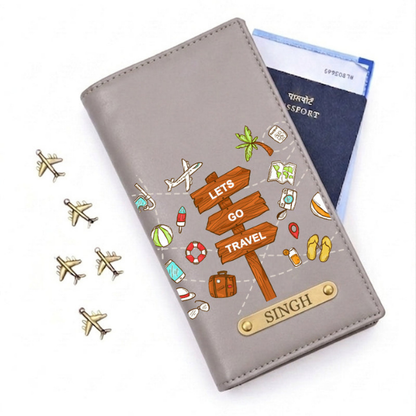 Family Travel Organizer- For 4 Passports
