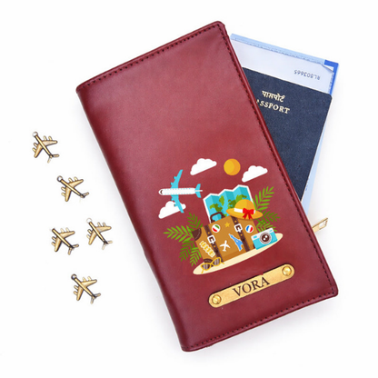 Family Travel Organizer- For 4 Passports
