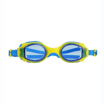 Junior Blue Yellow Anti-Fog UV Protection Leakproof Design Swim Goggles for Kids, 3 years - 8 years