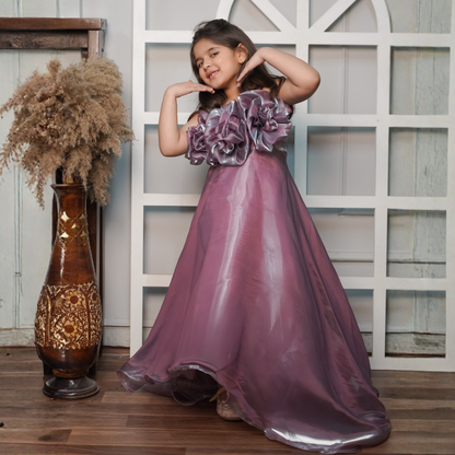 Tissue Flower Gown