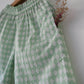Wander co-ord Set in sage green rhombus
