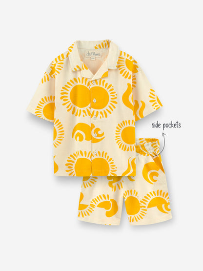 Sunstone Luxe Set (Shirt and Shorts)