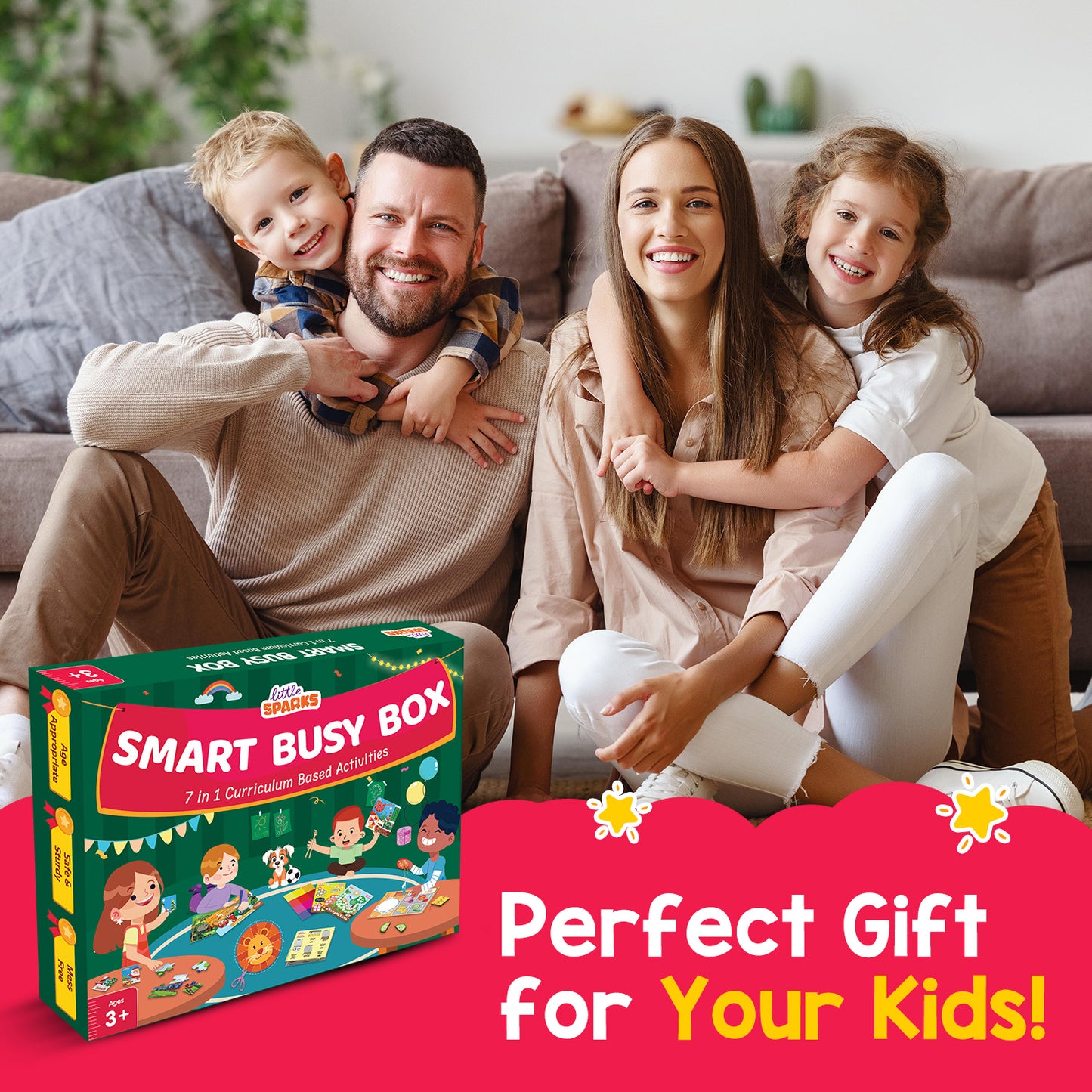 Smartivity Smart Busy Box STEM Toy for Kids 3+