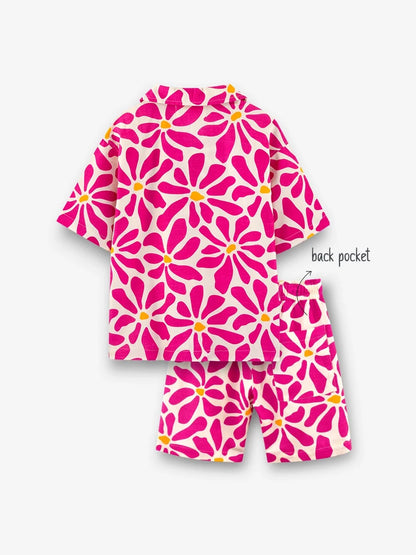 Petal Play Luxe Set (Shirt and Shorts)