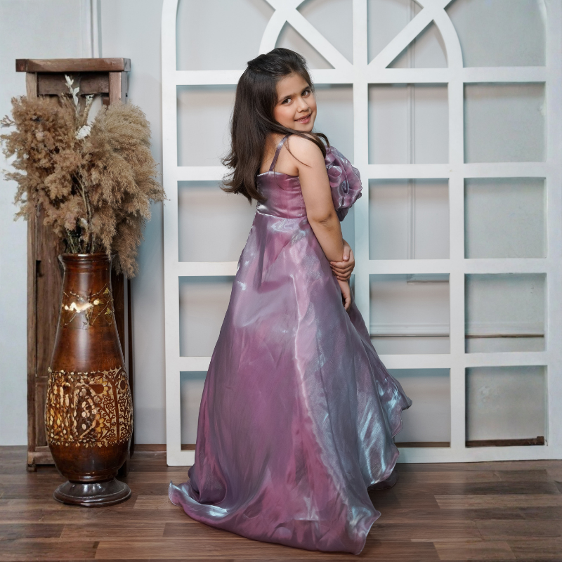 Tissue Flower Gown