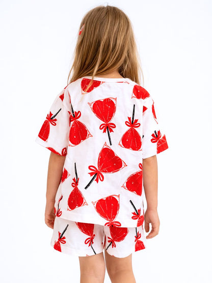 Love Pop Oversized Cord set