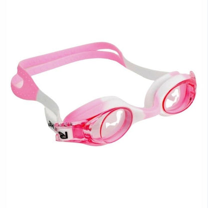 Tie Dye White with Pink Anti-Fog UV Protection Leakproof Design Swim Goggles for Kids, 1Year - 4Years