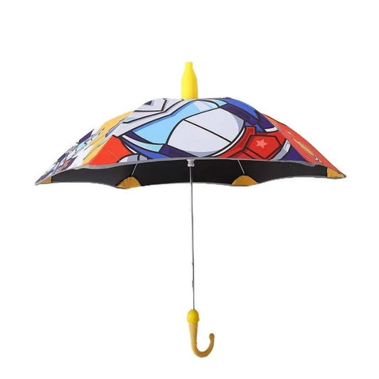 Aliens Space theme, Canopy Shape Umbrella for Kids, 5-12Years