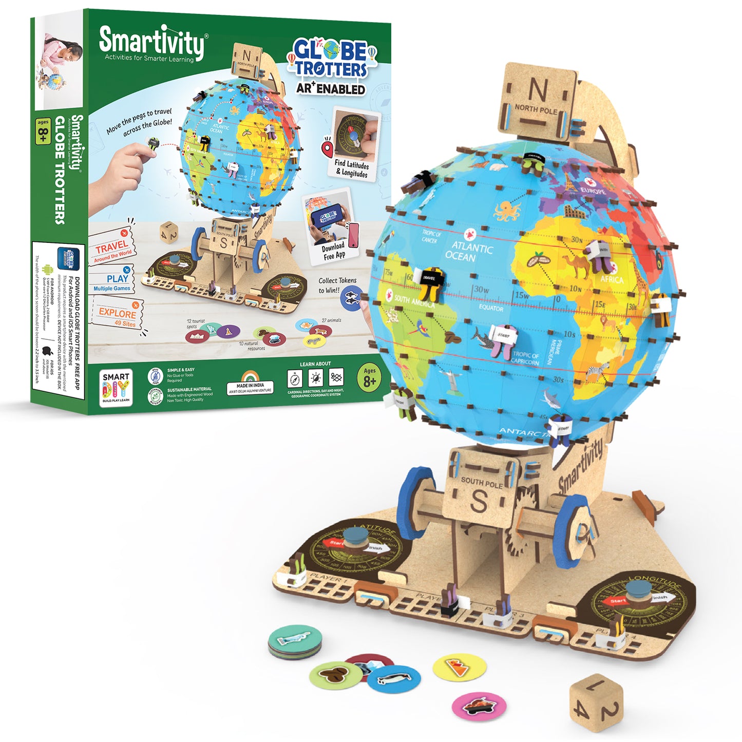 Smartivity Globetrotters STEM Toy for Kids 8+