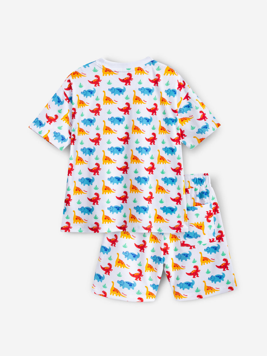 Premium Jurassic Joy Oversized Cord Set