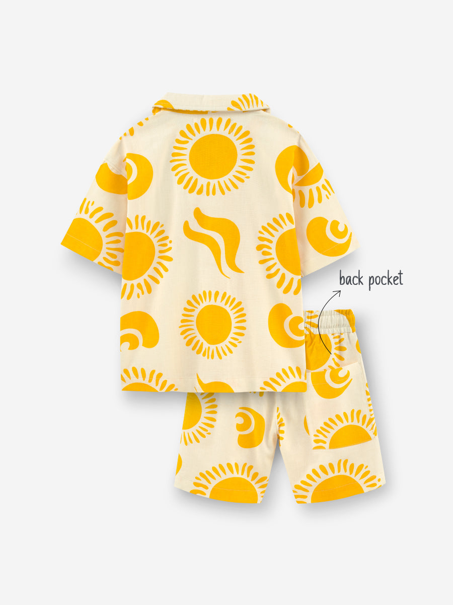 Sunstone Luxe Set (Shirt and Shorts)