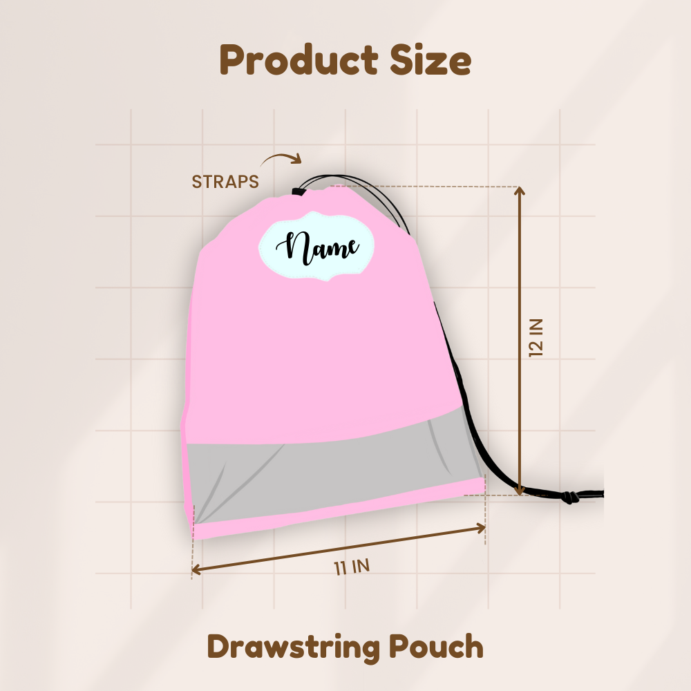 Draw string shoe bag (kids)