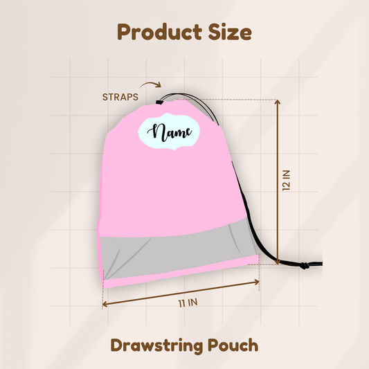 Draw string shoe bag (kids)