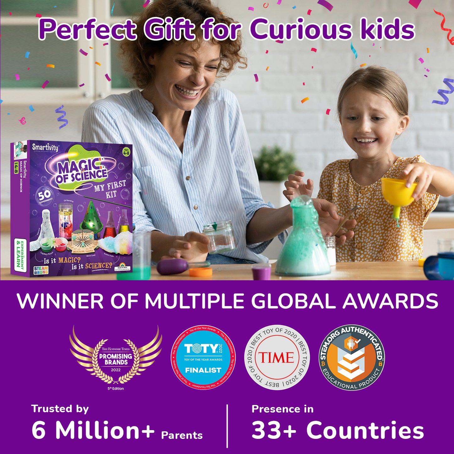 Smartivity Magic of Science STEM Toy for Kids 4+