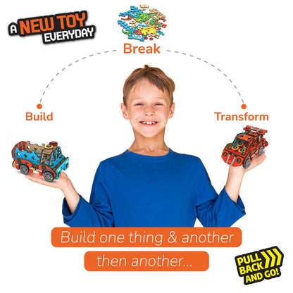 Smartivity Multibuilds - Spin-n-Go Kit STEM Toy for Kids 6+