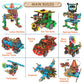 Smartivity Multibuilds - Spin-n-Go Kit STEM Toy for Kids 6+