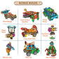 Smartivity Multibuilds - Spin-n-Go Kit STEM Toy for Kids 6+