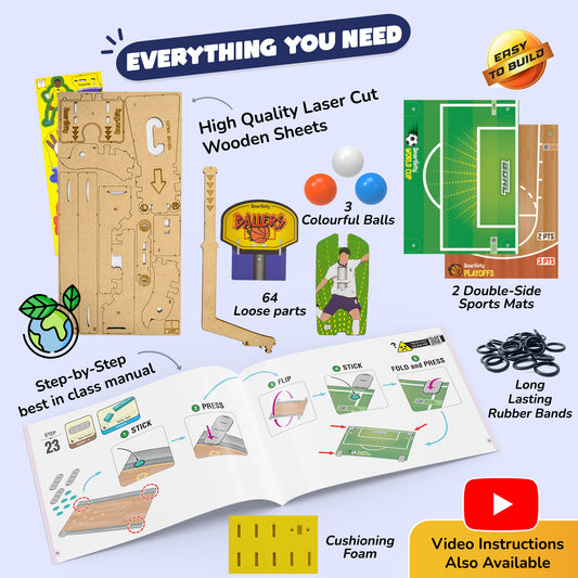 Smartivity Multi Sports Kit STEM Toy for Kids 6+
