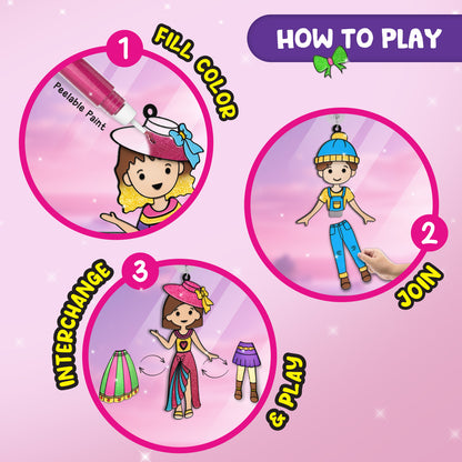 Smartivity WINDOW ART Dress-Up STEM Toy for Kids 5+