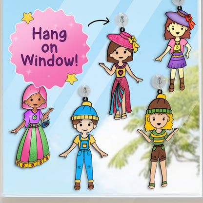 Smartivity WINDOW ART Dress-Up STEM Toy for Kids 5+