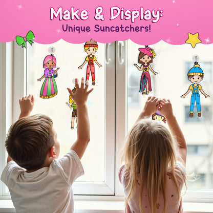 Smartivity WINDOW ART Dress-Up STEM Toy for Kids 5+