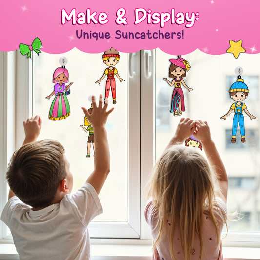 Smartivity WINDOW ART Dress-Up STEM Toy for Kids 5+