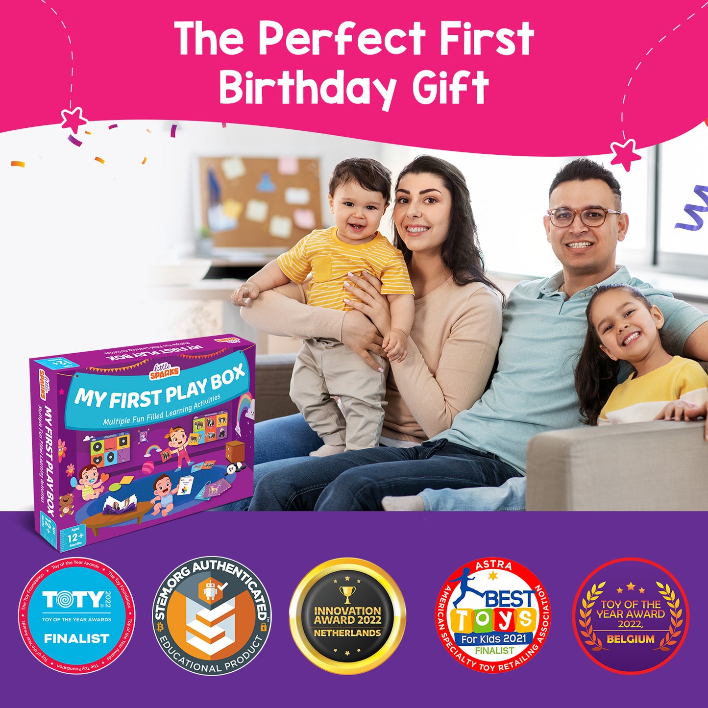 Smartivity My First Play Box STEM Toy for Kids 1+