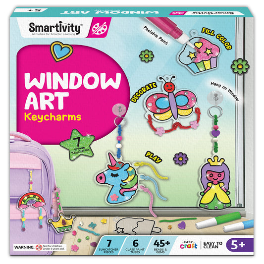 Smartivity WINDOW ART Keycharms STEM Toy for Kids 5+