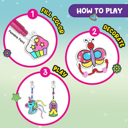 Smartivity WINDOW ART Keycharms STEM Toy for Kids 5+