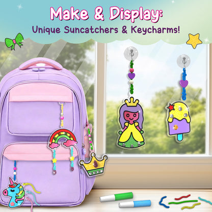 Smartivity WINDOW ART Keycharms STEM Toy for Kids 5+