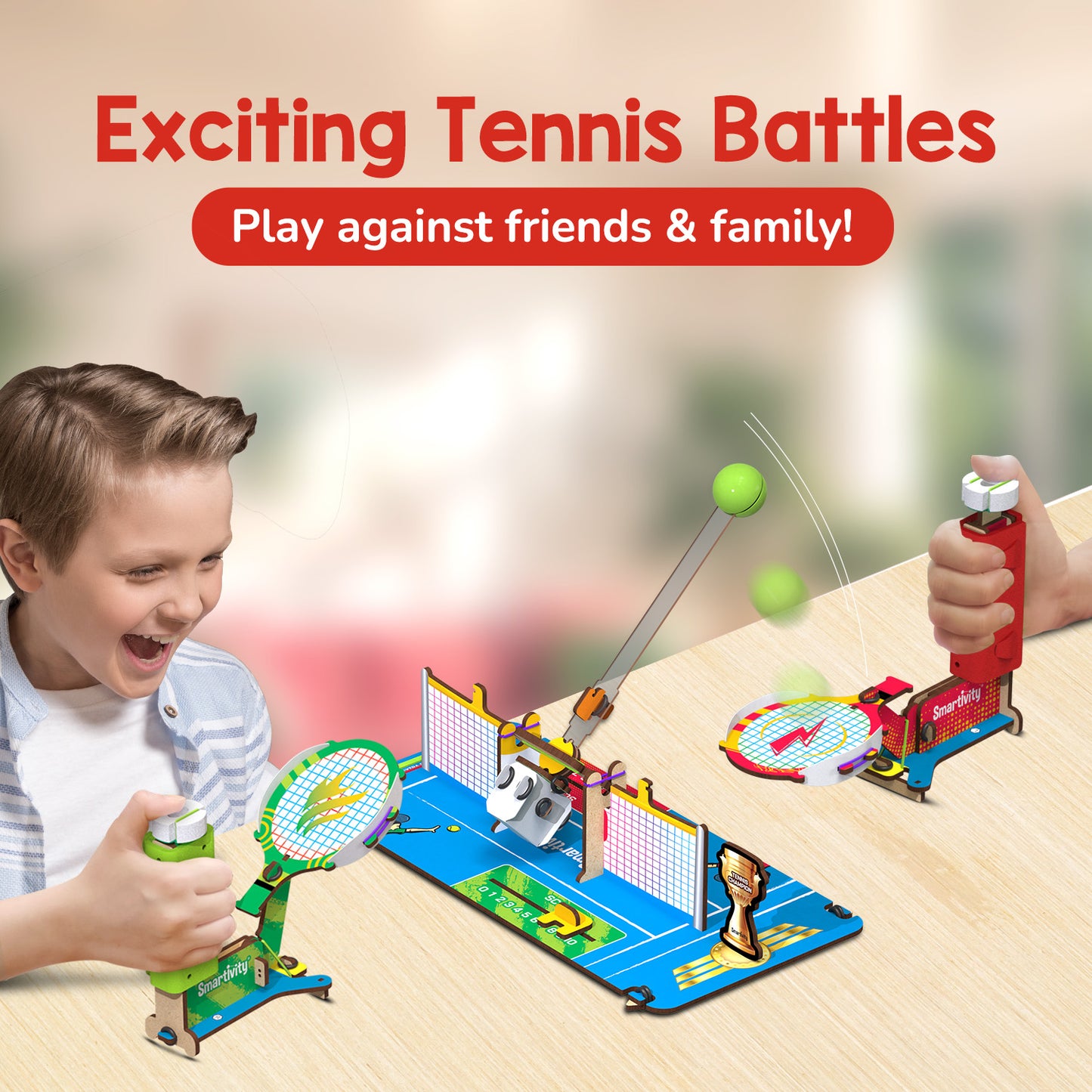 Smartivity Mini Tennis STEM Toy for Kids 6+