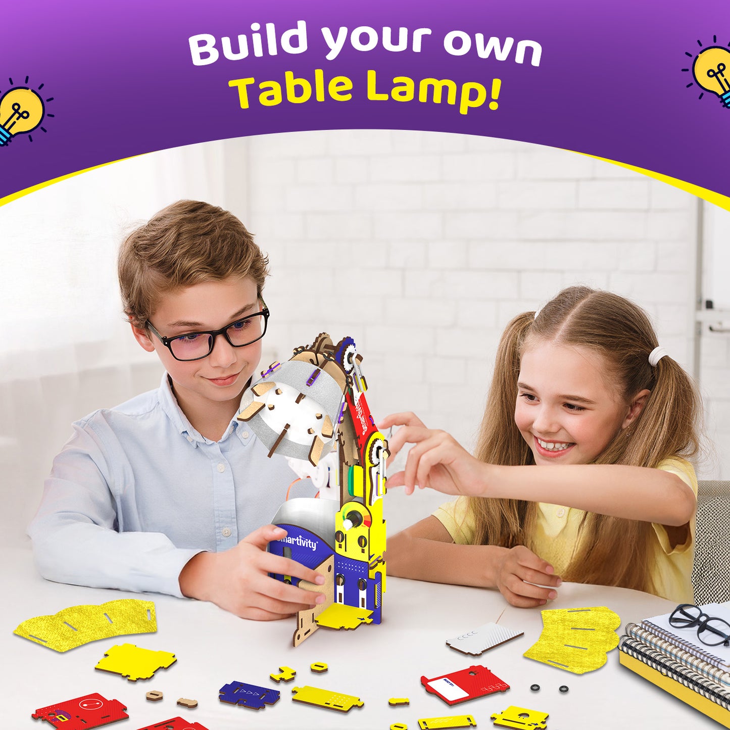 Smartivity Table Lamp STEM Toy for Kids 8+