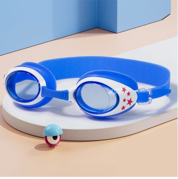 Starry Blue Anti-Fog UV Protection Leakproof Design Swim Goggles for Kids, 3Years - 8Years