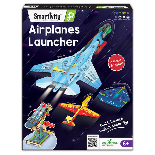 Smartivity Airplanes Launchers STEM Toy for Kids 6+