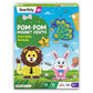 Smartivity POM POM MAGNET CRAFTS - Adorable Animals STEM Toy for Kids 4+
