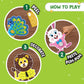Smartivity POM POM MAGNET CRAFTS - Adorable Animals STEM Toy for Kids 4+
