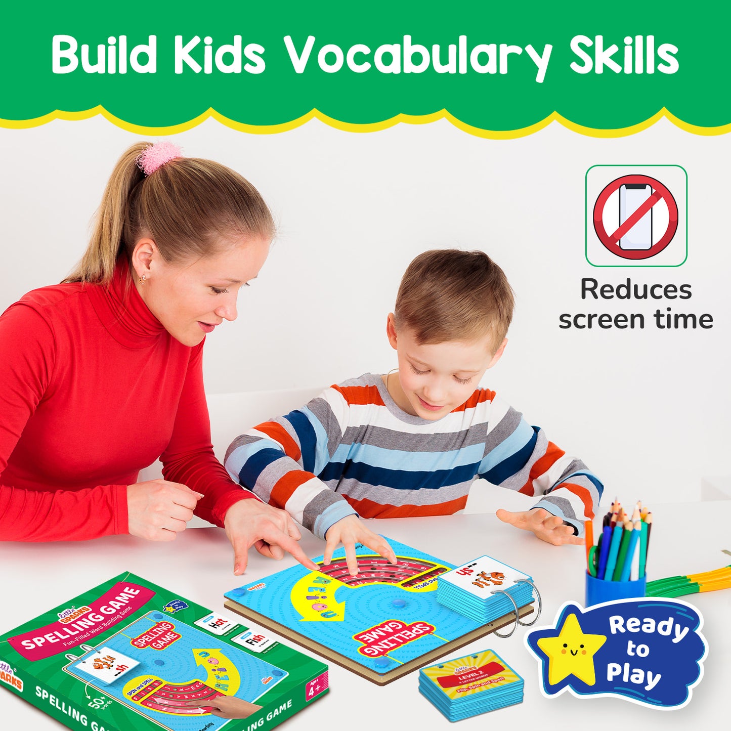 Smartivity Spelling Game STEM Toy for Kids 4+
