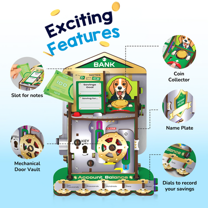 Smartivity Money Bank STEM Toy for Kids 6+