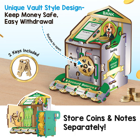 Smartivity Money Bank STEM Toy for Kids 6+