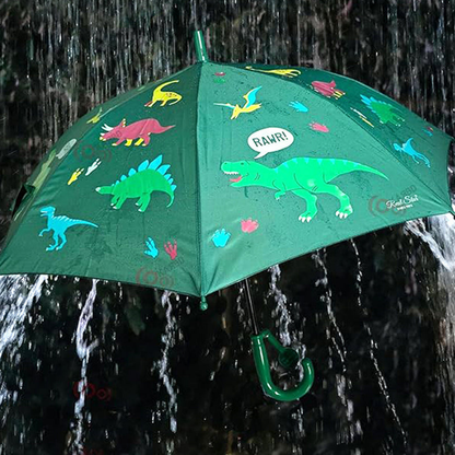 Dino theme Color Changing Magic Umbrella for Kids,5Years - 10Years