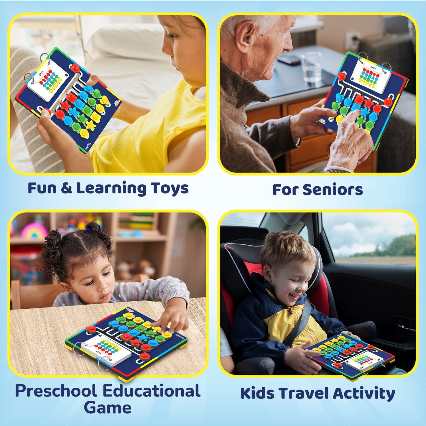 Smartivity Shape Coder STEM Toy for Kids 6+
