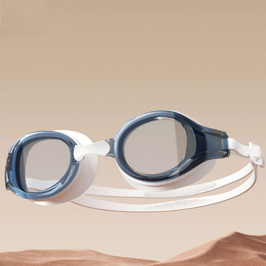 Blue Transparent Anti-Fog UV Protection Leakproof design Swim Goggles for Kids 4Years - 10 years