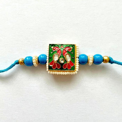 Mayur Meenakari Rakhi
