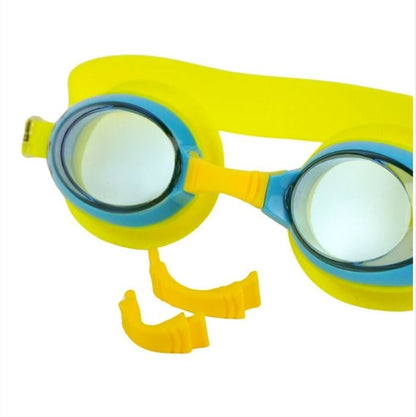Starry Yellow Anti-Fog UV Protection Leakproof Design Swim Goggles for Kids, 3Years - 8Years