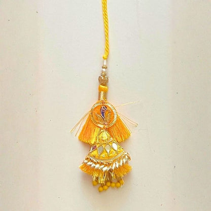 Anmol Gota Patti Rakhi and Lumba Set