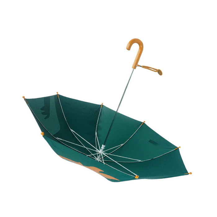 Fire Dino Big Face Umbrella for Kids, 5Years-10Years