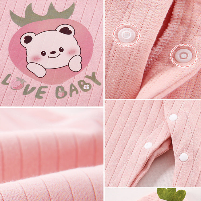 20 pcs Pinkberry Ted Newborn Baby Girl Gift Box, All Season Wear Hamper, (0-12 months)