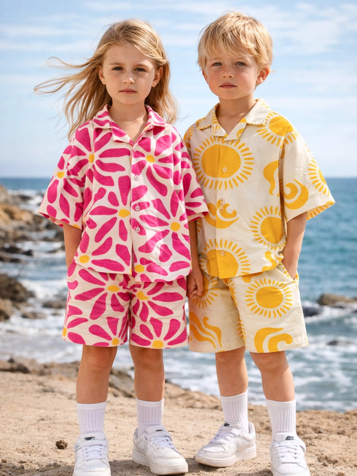 Petal Play Luxe Set (Shirt and Shorts)