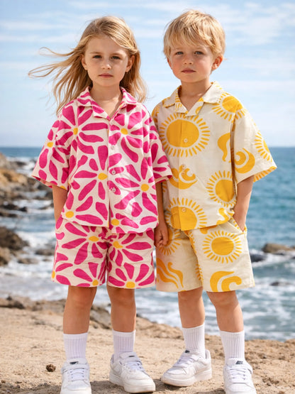 Sunstone Luxe Set (Shirt and Shorts)
