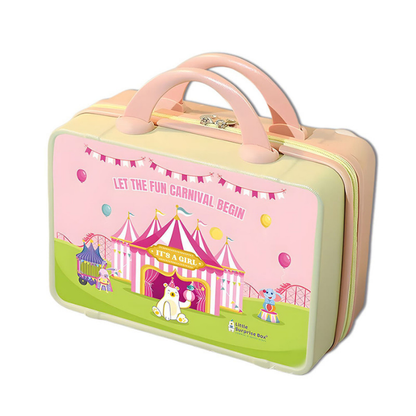23pcs Purple Bow Newborn Baby Girl Gift Box, All Season Wear Hamper with Suitcase, (0-12 months)